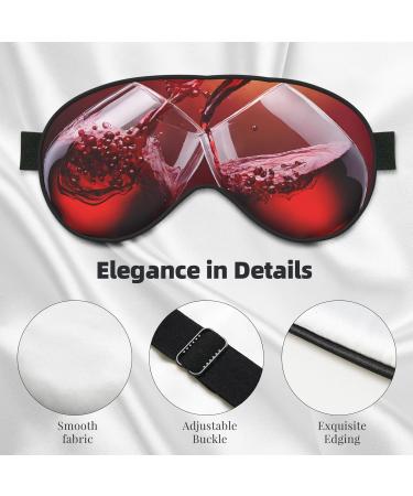 Sleep Mask Eye for Men & Women - Soft Blackout Eye Masks for Better Sleep & Travel Essentials | Perfect Gift for Him & Her - Buy Online on GoSupps.com