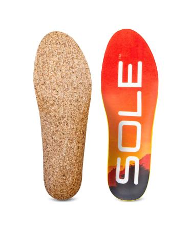 SOLE Performance Medium Cork Shoe Insoles - Men's Size 10/Women's Size 12 Mens Size 10 / Womens Size 12 Standard - Buy Online on GoSupps.com