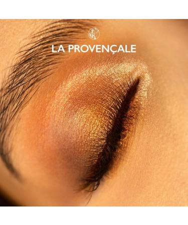 La Proven ale - L'Instant Dor Eye Shadows - Eye Shadow - 99% ingredients of natural origin - With Organic Olive Oil PDO Provence - 6 shades with Pink Golden and Copper Highlights - Buy Online on GoSupps.com