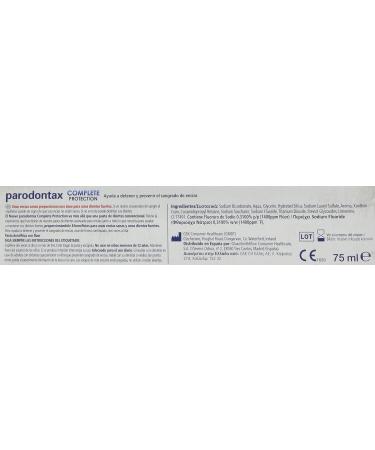 Paradontax Complete Dent frico Blanqueante 75 Ml - Buy Online on GoSupps.com