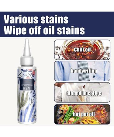 Emergency Stain Rescue Stain Removing Garment Stubborn Stain Cleaner Oil Remover Instant Stain Remover for All Types of Clothes Fabric 100ml (1pcs) - Buy Online on GoSupps.com