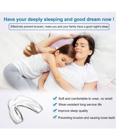 Kids Mouth Guard Pack of 4 - Stop Grinding Teeth & Bruxism - TMJ Relief - Teeth Whitening Tray - Sport Athletic Mouth Guard - Buy Online on GoSupps.com