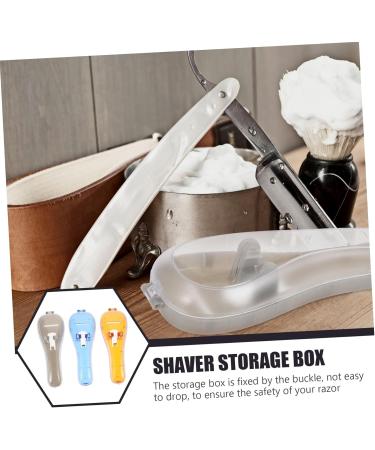 3-Piece Razor Storage Box | Portable Safety Razor Case for Travel | STK Reisen Universal Gift - Buy Online on GoSupps.com