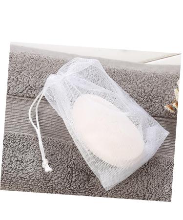 FRCOLOR 20 Pcs Facial Cleaning Tool Soap Saver Pouch - Exfoliating Mesh & Makeup Bag | Handmade Soap Saver Bag - White Face & Lip Gloss Kits - International Shipping - Buy Online on GoSupps.com
