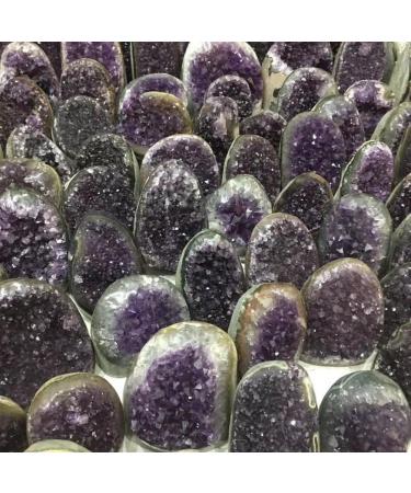 Natural Crystal Rough Specimen Natural Uruguay Amethyst Geode Cluster s SpecimenQuartz Crystal Stone Home DecorationStone Full of Texture - Buy Online on GoSupps.com