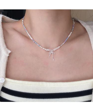 Shop Oralgo's Elegant Pearl Chain Necklace | Stylish & Versatile Daily Accessory - Buy Online on GoSupps.com