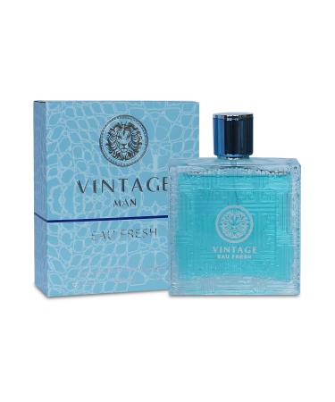 Vintage Men's Cologne Timeless Scent with a Modern Twist Perfume for Men Eau de Toilette 100ML for All Skin Vintage 3.4 Fl Oz (Pack of 1)