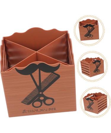 VINTORKY Hairdressing Scissor Socket Salon Scissors Holder Hair Scissor Organizer Hairstyling Tool Organizer Salon Shear Holder Desktop Scissors Holder Barber Tools Scissor Holder - Buy Online on GoSupps.com