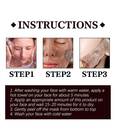 Beautykomi 2024 Anti-Blemish & Anti-Aging Tear-Off Mask | Juelreou Peel Off Skin Rejuvenation Facial - Sleep Mask (3 Pack - Buy Online on GoSupps.com