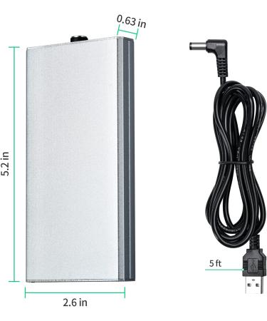 Briidea Bird Warmer for Cage - USB 5V Heater for African Grey, Parakeets, Parrots, Small Birds - Buy Online on GoSupps.com
