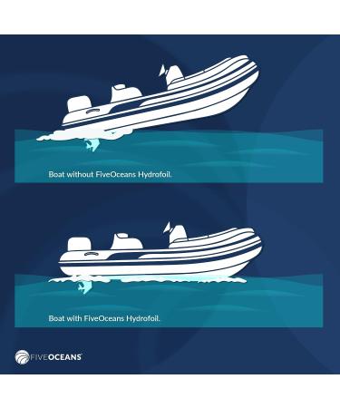 Five Oceans Hydrofoil for Outboard Motor - Up to 200HP - Black | FO1882 - Buy Online on GoSupps.com