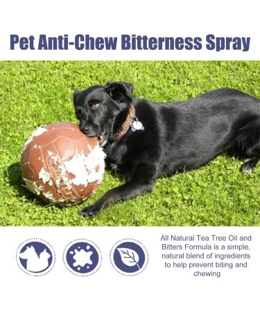 Genonmy Anti Kau Spray for Dogs & Cats - Long-Distance Stop Spray for Effective Chewing Prevention on Furniture Clothing & Shoes - 50ml - Buy Online on GoSupps.com