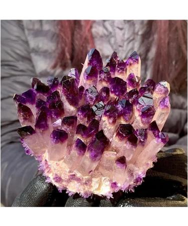 Natural Crystal Rough New Find Purpl Phantom Quartz Beautiful (Size : 400g) - Buy Online on GoSupps.com