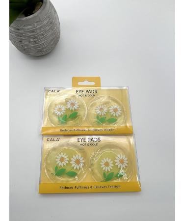 Cala Eye Pads Hot & Cold (Yellow Flower) - Reduce Puffiness, Relieve Tension - Buy Online on GoSupps.com