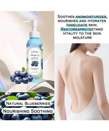 Body Lotion 24hr Moisturizing & Deep Hydration Absorbs Instantly Moisturizer for All Skin Types 5.3 fl oz (1 Pack Blueberry) Blueberry 5.3 Fl Oz (Pack of 1) - Buy Online on GoSupps.com