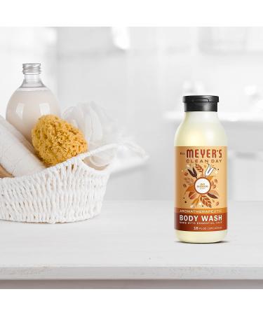 Mrs. Meyer's Biodegradable Moisturizing Body Wash - Oat Blossom Scent 16 oz - Essential Oils Shower Gel for Women and Men - Buy Online on GoSupps.com