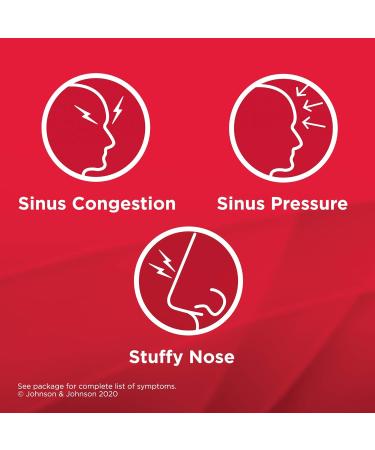 TYLENOL Extra Strength Sinus eZ Tabs Relieves Sinus congestion and other sinus Symptoms Daytime 40ct - Buy Online on GoSupps.com