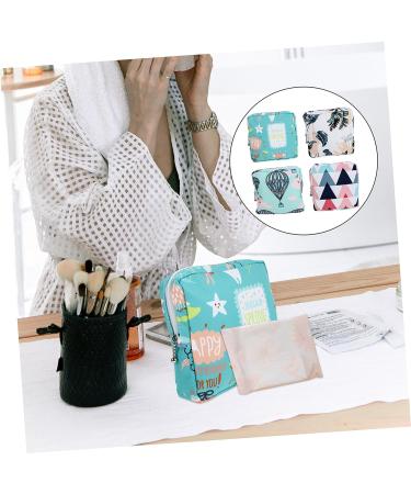 SEWOART 4pcs Sanitary Napkin Storage Bag Handbag Set - Travel Toiletry & Makeup Bags for Women - Buy Online on GoSupps.com