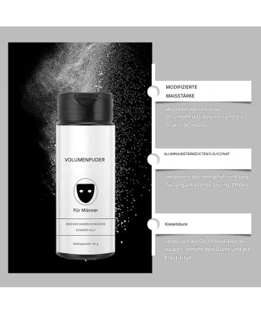 Hair Styling Texturizing Powder 40 g Hair Styling and Volume Powder Wash with Matte Effect Hair Powder for Men Natural Long Lasting Styling Powder Texturing Powder Hair Powder - Buy Online on GoSupps.com
