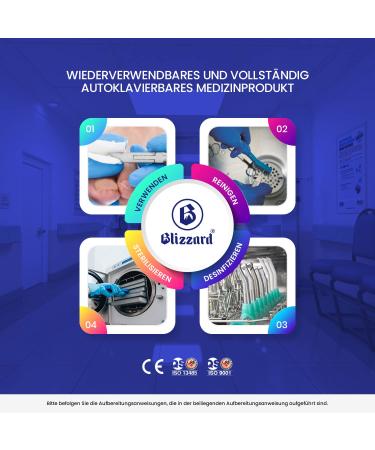 Premium Nail Tongs for Diabetic Foot | Stainless Steel Nail Cutter & Free Nail File - Blizzard 14.5 cm - Buy Online on GoSupps.com