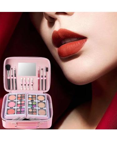 Whnbuij Complete makeup for women travel makeup eyeshadow palette for makeup brushes lipstick blush professional makeup safe makeup bag for weddings parties - Buy Online on GoSupps.com
