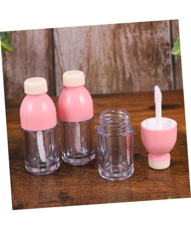 Homoyoyo Lot De 10 Bouteilles De Brillant L vres Vides Petit Format Transparent Flacons En Plastique Pour Gloss Portable Usage Voyage Et Maquillage Couleur Rose  - Buy Online on GoSupps.com
