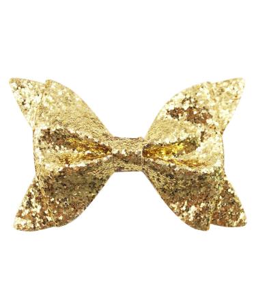 DeD 30 Pieces 4.5 Inch Glitter Hair Bows Clips for Girls - Sparkly Sequins Alligator Clips (15 Pair) - Perfect for Baby Girls, Teens, and Toddlers - Buy Online on GoSupps.com