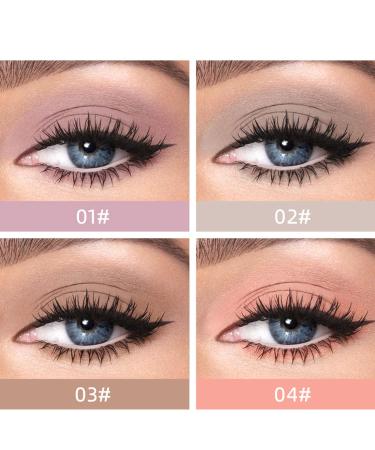 MAEPEOR Matte Liquid Eyeshadow Set - 8 Neutral Colors | Lightweight, Waterproof & Long Lasting Formula - Buy Online on GoSupps.com