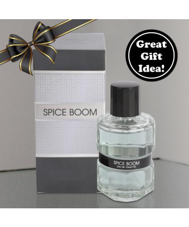 EBC PERFUME Spice Boom Spray Cologne - Eau De Toilette for Men - 3.4 fl.oz - Buy Online on GoSupps.com