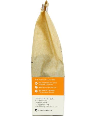 Union Hand Roasted Organic Yirgacheffe Ethiopia Coffee 200g - Buy Online on GoSupps.com