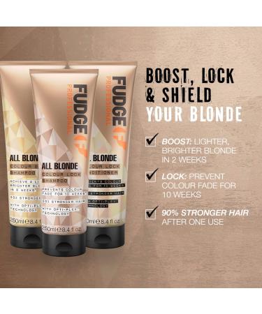 Buy PZ Cussons Fudge Professional All Blonde Color Lock Conditioner 1L - Best for Blonde Hair Care & International Shipping - Buy Online on GoSupps.com