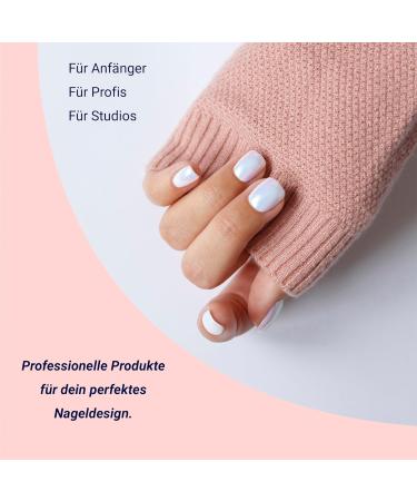 ND24 NAILDESIGN Geln gel Starter Set Premium - Complete UV Gel Nail Kit for Beginners | Includes UV Lamp French Gel & More - Made in Germany - Buy Online on GoSupps.com