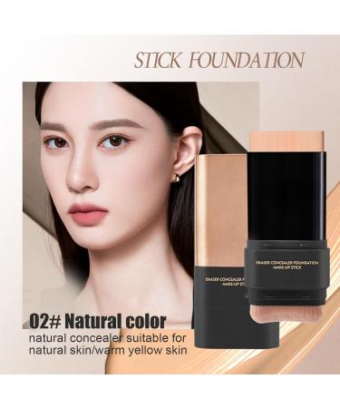 Foundation Stick Korean Matte Foundation Stick Long Lasting Makeup Natural Finish Face Makeup Meerkleurig 1 unit Lot de 1 - Buy Online on GoSupps.com