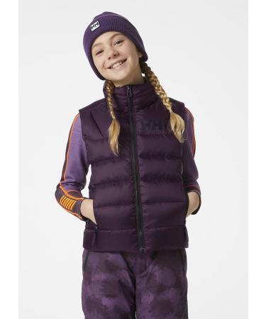 Helly Hansen Unisex Kids Isfjord Vest - 14 Years Amethyst | Premium Outdoor Gear for Children - International Shipping Available - Buy Online on GoSupps.com