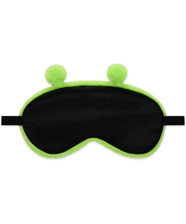 iscream Bedtime Buddies Sleep Mask for Kids - Satin-Lined Embroidered Alien Design - International Shipping Available - Buy Online on GoSupps.com