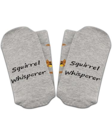 PXTIDY Funny Squirrel Whisperer Socks Gift for Squirrel Lovers Feeder Animal Squirrel Gift Socks for Squirrel Fans 00 SquirrelÂ Whisperer - Buy Online on GoSupps.com