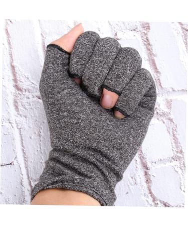 Buy Healvian Half-Finger Gloves for Men & Women - Thumb Protection Physiotherapy Support | International Shipping - Buy Online on GoSupps.com