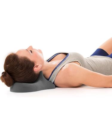 ARTZT thepro Neck Pillow Cranibas Home | Flocked Velvet Surface Anthracite | 26x16x10 cm | Best International Comfort Accessory - Buy Online on GoSupps.com