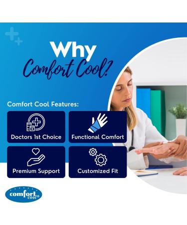 Comfort Cool Thumb CMC Restriction Splint - Beige Left Medium Plus (7-7/8" to 8-1/4") | International Shipping - Buy Online on GoSupps.com