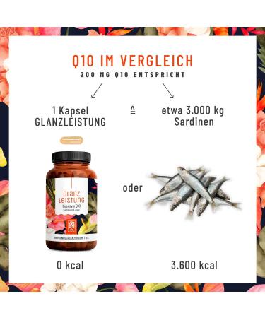 NaturTreu Coenzyme Q10 Capsules - 200mg 90 Vegan Capsules | High-Dose Q10 for Energy & Performance | 3-Month Supply Premium Quality - Buy Online on GoSupps.com