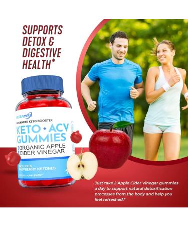 Ultramax Keto Gummies - Official Vegan Formula with ACV for Weight Loss (60 Gummies) - Buy Online on GoSupps.com