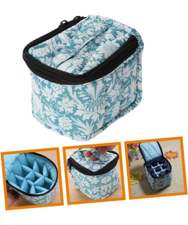 Healeved Nail Storage Bag Nail Polish Storage Nail Organizers and Storage Nail Bags for Nail Stuff Nail Kit Organizer Nail Supply Storage Gel Nail Art Polish Fabric Travel Manicure Toolkit - Buy Online on GoSupps.com