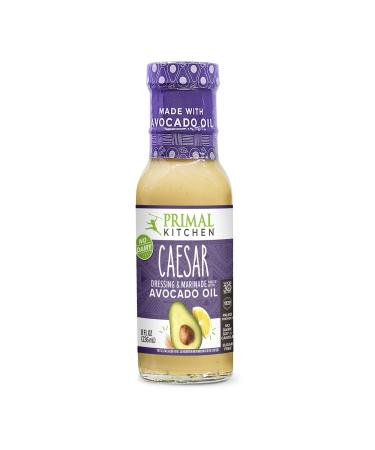 Primal Kitchen Caesar Dressing & Marinade Made with Avocado Oil 8 fl oz (236 ml) - Buy Online on GoSupps.com
