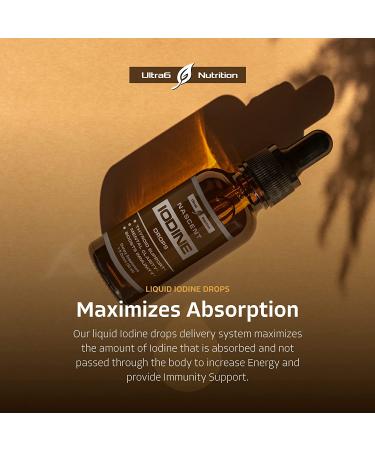 Nascent Iodine Supplement - Energy Boost & Immunity Support | Liquid Drops for Maximum Absorption - Buy Online on GoSupps.com