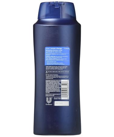 Suave Professionals Men's 2-in-1 Shampoo & Conditioner Ocean Charge 28 Oz (Pack of 2) - Best Deal! - Buy Online on GoSupps.com