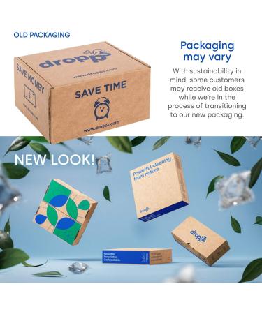 Dropps Lavender Eucalyptus Fabric Softener Pods - 32 Count | Dye-Free, HE Safe & Gentle | Natural Mineral-Based Ingredients | Low Waste Packaging - 1 Pack - Buy Online on GoSupps.com