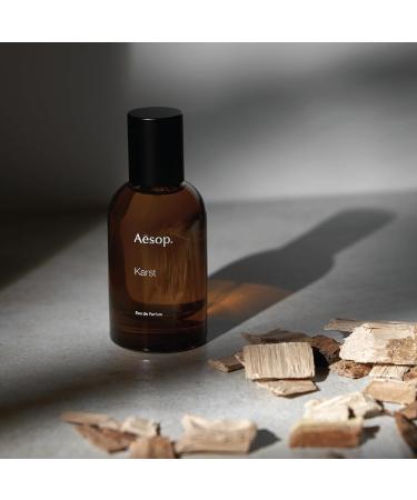 Aesop Karst Eau de Parfum Fresh Herbaceous Marine Fragrance with Juniper Rosemary and Vetiver | 1.6 oz - Buy Online on GoSupps.com