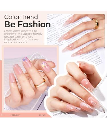Modelones Builder Nail Gel Set 2 Pcs 10ml Clear Gel Builder for Nail Thickening Nail Strengthener Apex Building Extension Gel Rhinestone Nail Glue Gel in a Bottle LED Nail Lamp Cured Hard Gel 2 Pcs 10ml Clear Builder Gel - Buy Online on GoSupps.com