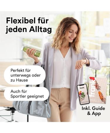 FRANK.5 Day Juice Cure - 30 Cold-Pressed Vegan Juices & Organic Gingershots for Ideal Fasting - Premium Quality - International Shipping - Buy Online on GoSupps.com