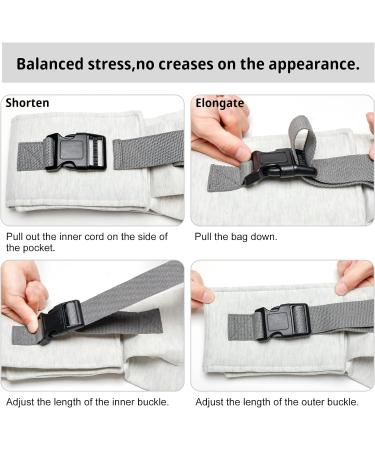 VRBabies Dog Carrier Bag for Small Dogs | Adjustable Thick Shoulder Straps | Light Gray Pet Travel Bag - Buy Online on GoSupps.com